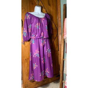 Vintage floral dress
